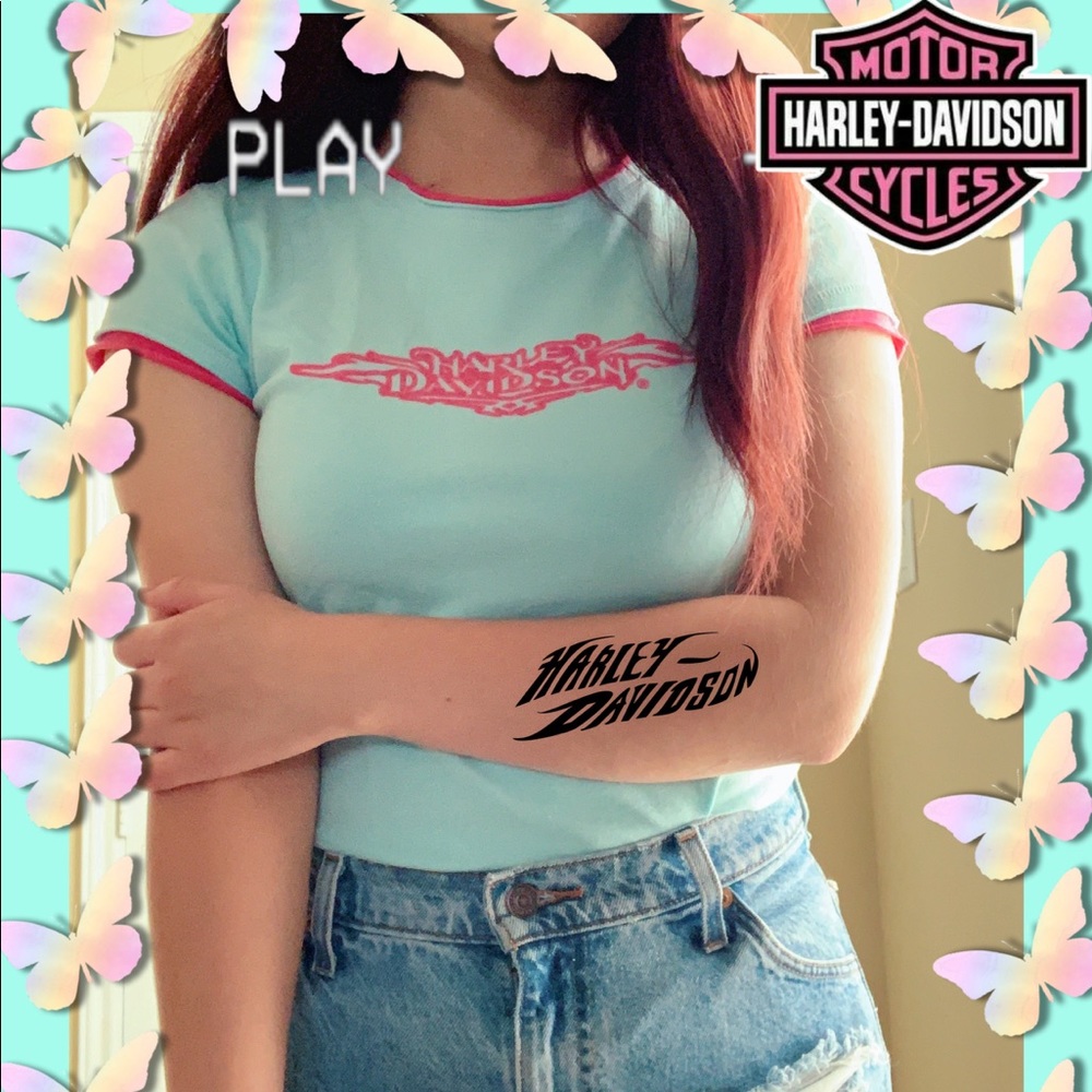 Harley Davidson T-shirt 🌸💓🦋